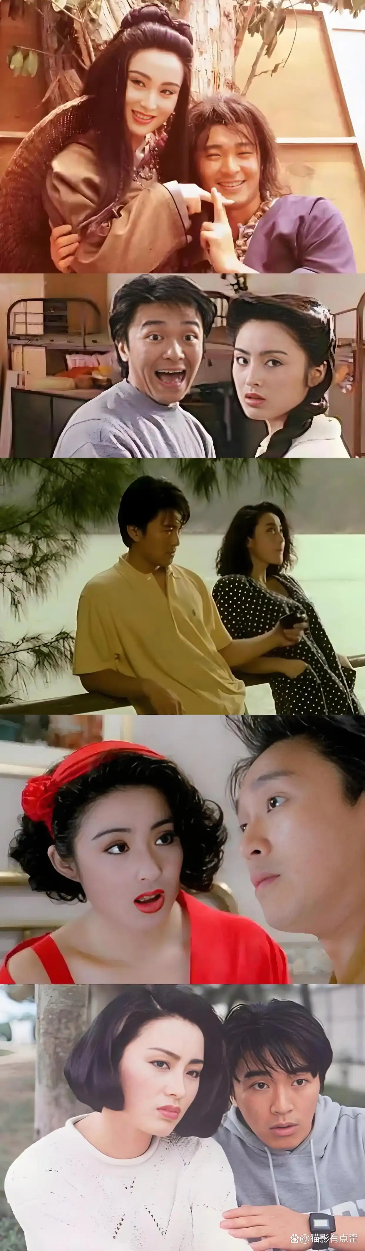 周星驰搭档过的女明星_周星驰星女郎爱情故事_张敏朱茵罗慧娟莫文蔚邱淑贞银幕情缘